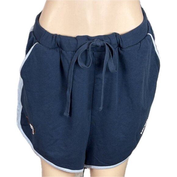 Disney +4 Blue Mickey Mouse Clubhouse Graphic Drawstring Waist Pockets Shorts - Picture 2 of 7